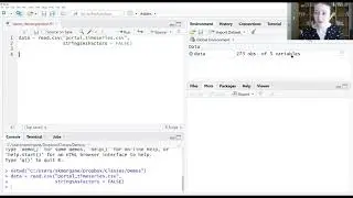 Loading data for time series decomposition