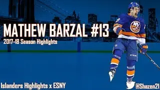 Mathew Barzal 2017-18 Season Highlights