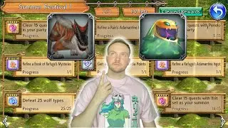DFFOO GL Early July & Summer Festival Chocobo Panel - Thunder Flan & Wolf Types Location