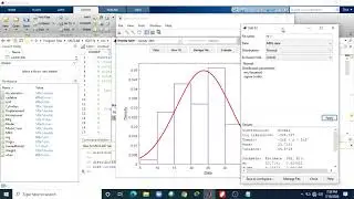 Fit a Distribution Using the Distribution Fitter App | Matlab Based Approch
