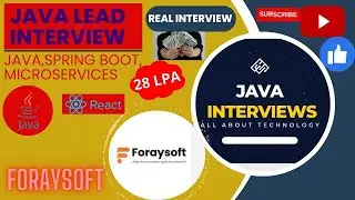foraysoft interview Questions And Answer | Round 3 | java interview questions |Java coding Interview