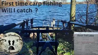 First time carp fishing at Marsh Trail Lakes.