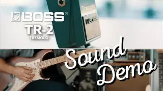 Swing into Tremolo: Boss TR-2 Tremolo SOUND DEMO (no talking)
