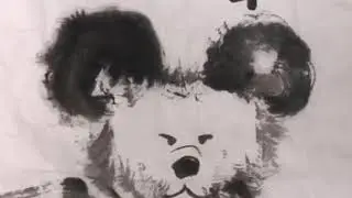 Look the draw pictures and the real dog