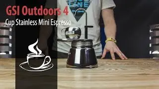 Обзор кофеварки GSI Outdoors 4 Cup Stainless Mini Espresso