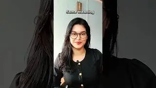 ဆိုလိုရင်းတူ English စကားပြောများ #english #shorts #learnenglish