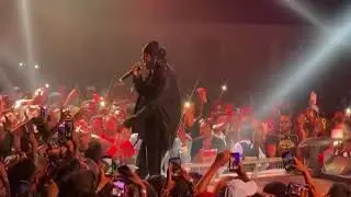 After a short hiatus, @runtown is finally back performing at Tiger Uncaged Xperience (TUX)