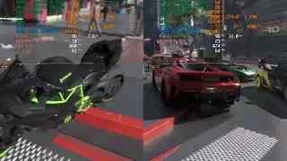 CYBERPUNK 2077: DRIVER 591.86 [3X FAN] vs DRIVER 595.59 [BUG ONLY 2XFAN] Windows 11 DEV LAST BUILD
