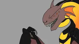 The devil from the bible // murder drones AU animatic