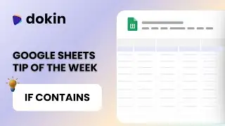IF CONTAINS in Google Sheets