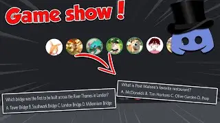 I Hosted A Discord Game Show