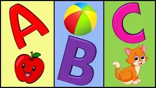 Alphabet Phonic Song | A For Apple B For Ball | Phonics Song with Example | Alphabet Song for kids |