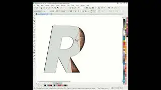How to  Create 3D text fold in Corel Draw | Corel Draw me 3D design kaise kare |  Ch graphic
