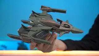 Gundam G-Falcon Unit 1/100 repaint phase 1 -- 1996 spaceplane kit from After War: Gundam X