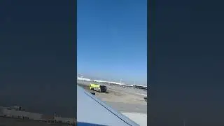 captain Matthew retired. his last flight from Las Vegas to Long Beach received a water solution.