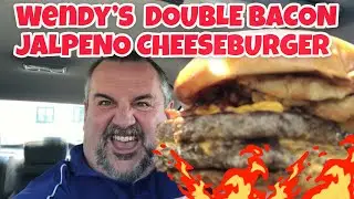 Wendy’s Bacon Jalapeño Cheeseburger Review | Spicy Burger