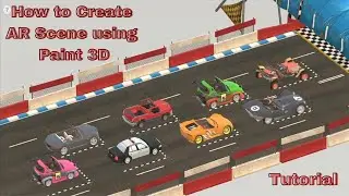 ARLOOPA - How to Create AR Scene using Paint 3D - Tutorial