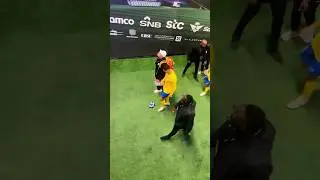 CRISTIANO IRRITADO PEGOU A CAMISA DO AL HILAL E TRATOU ELA DE UM JEITO DIFERENTE