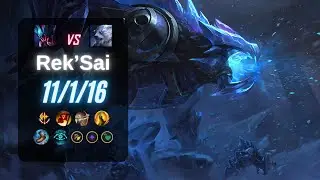 REK'SAI JUNGLE vs VOLIBEAR - EUW LoL Challenger Patch 14.5