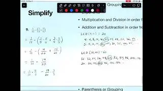 Order of Operations Part 3