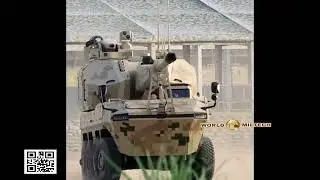 Norinco 8x8 VN-22X 125mm Mobile Fire Platform #MILITARY #CHINA # Self Propelled Howitzer # SH-16A