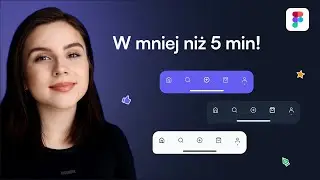 Jak zrobić animowaną nawigacje w Figmie? | Projektowanie responsywne