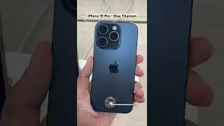 iPhone 15 Pro - Blue Titanium #appleiphone #iphone15pro