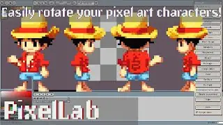 Easily rotate your pixel art character with AI!