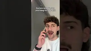 Doctors receptionists practising for their shift