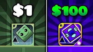 $1 VS $100 Geometry Dash Fangame