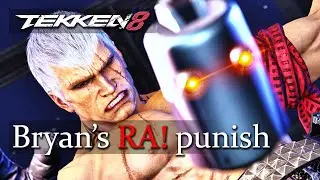 How to punish Rage Art (RA!) as Bryan - Tekken Quick Tip
