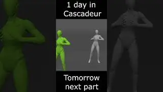 American Horror Show tribute / AHS dance in cascadeur #shorts #tribute  #gamedev #cascadeur
