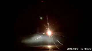 LED High Beam Flash vs Halogen High Beam Flash