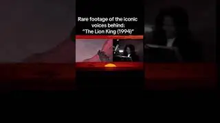 Lion King Voice Acting Behind the Scenes - #dubbing #voiceacting #lionking