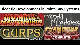 Diegetic Development in Point-Buy Systems