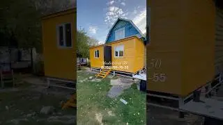 Пристроили к дому бытовку 6х3м. #бытовкимосква
