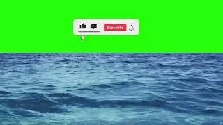 Green Screen Sea Waves || Water || No Copyright || Free To Use