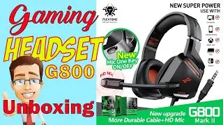 Gaming Headset G800 Mark ll Unboxing 