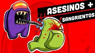 Los ASESINATOS más SANGRIENTOS de AMONG US 😨 | Draw My Life en Español