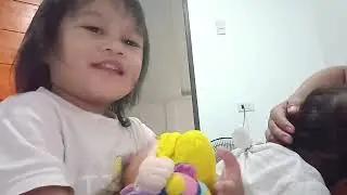 Relaxing with my kids