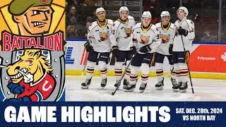 Dec. 28/24 - Barrie Colts vs North Bay Battalion