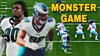 Analyzing Eagles HUGE GAME from the Defensive Line vs the Cowboys