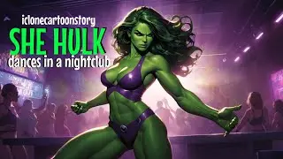 Shu Hulk Dance In A Nightclub. Unreal Engine 5, iClone 8 Cinematic!