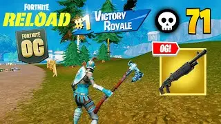 OG Fortnite Reload | High Kill Zero Build Gameplay | Keyboard & Mouse