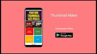 YouTube Thumbnail Maker - how to create a thumbnail for youtube channel.