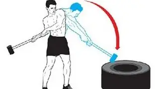 SLEDGE HAMMER WORKOUT
