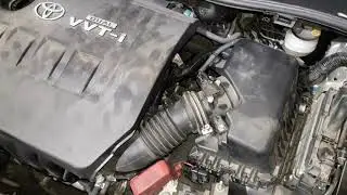Где находиться Датчик температуры охлаждающей жидкости Toyota corolla.