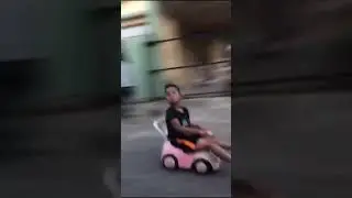 Car crash coz of my crush #funny #highlights #automobile #crash #crush #shorts #viralvideo