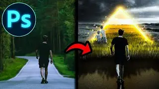 Portal from a Vibrant World | Photoshop Layer Breakdown 