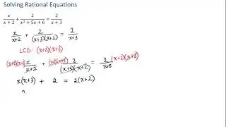 Solving Rational Equations